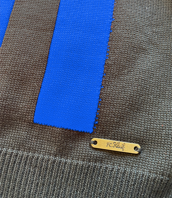 I Nerazzurri sweater label I Nerazzurri sweater label