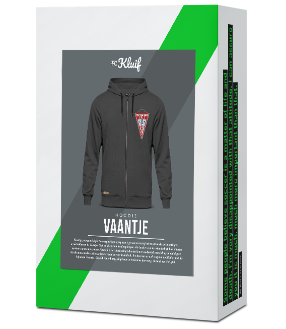 Zipped hoodie vaantje Zipped hoodie vaantje