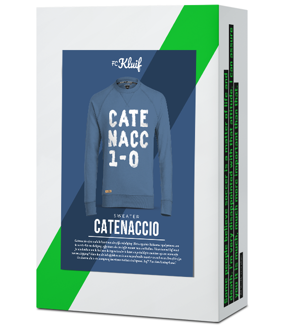 Sweater catenaccio blue