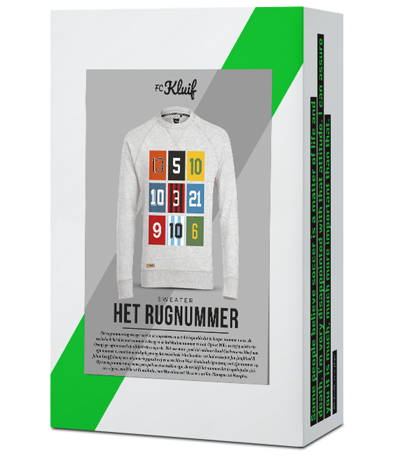 Sweater het rugnummer Sweater het rugnummer