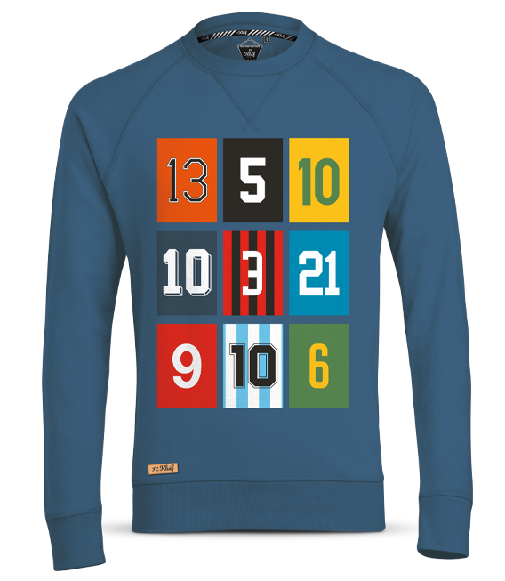 Het rugnummer sweater Het rugnummer sweater